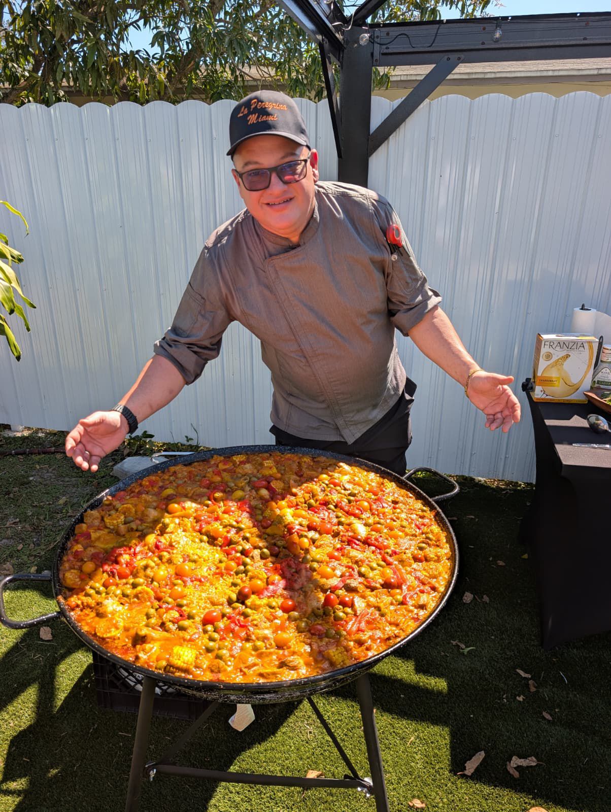 Paella Catering in Miami by La Peregrina