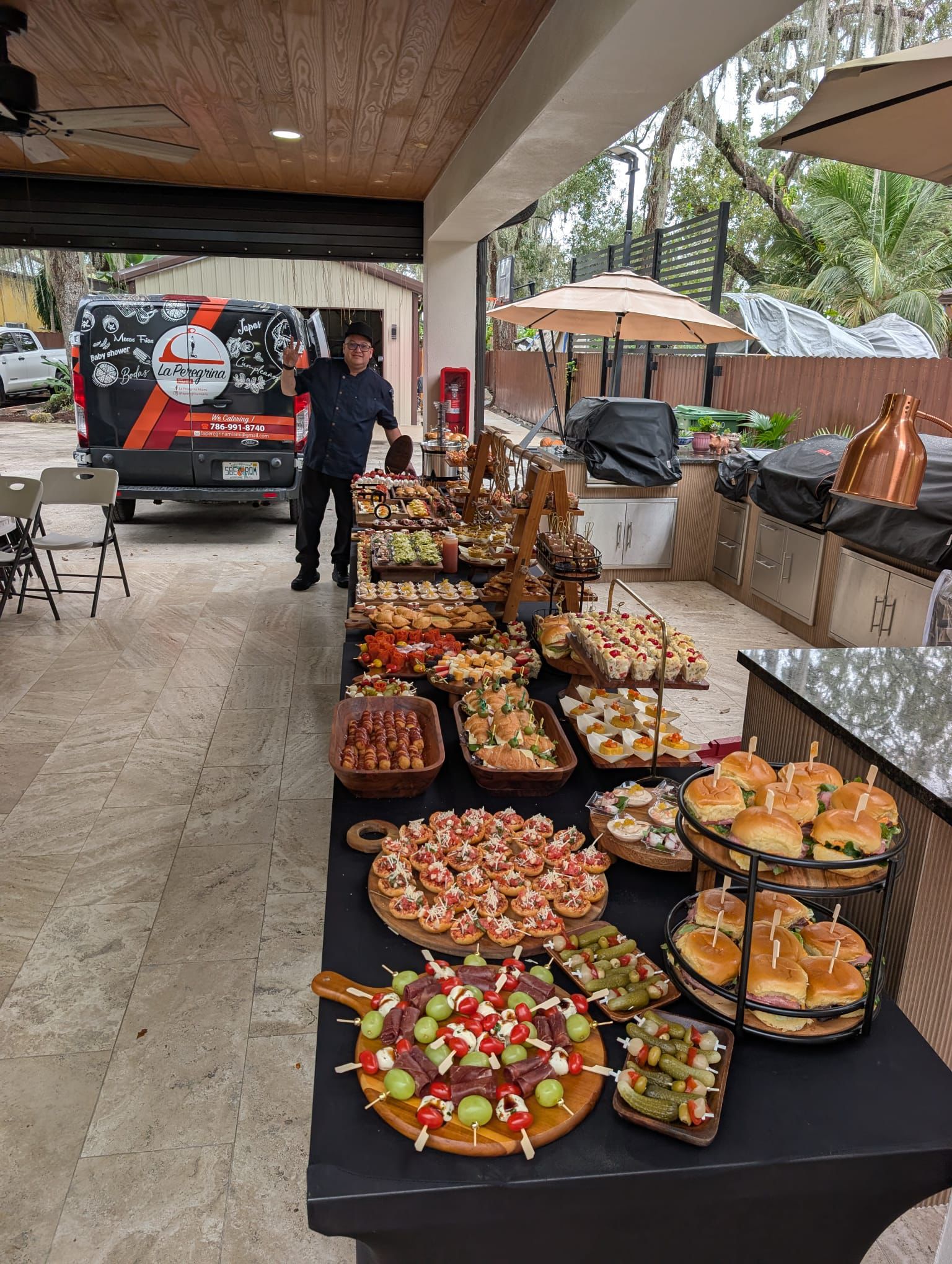Grazing & Buffet Tables — La Peregrina Miami catering