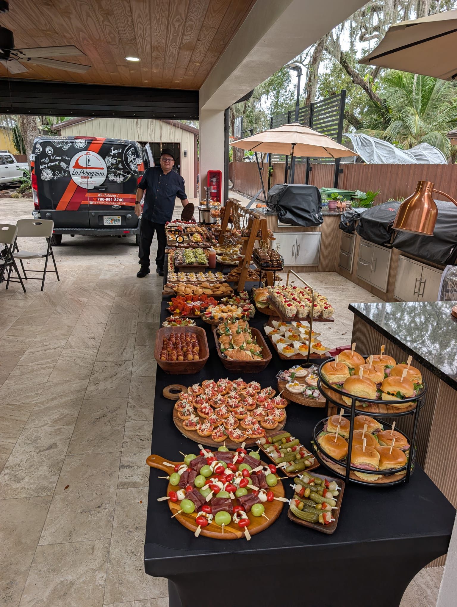 Grazing & Buffet Tables — La Peregrina Miami catering