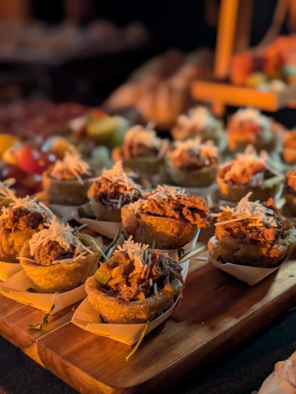 Canapés & Passed Bites — La Peregrina Miami catering