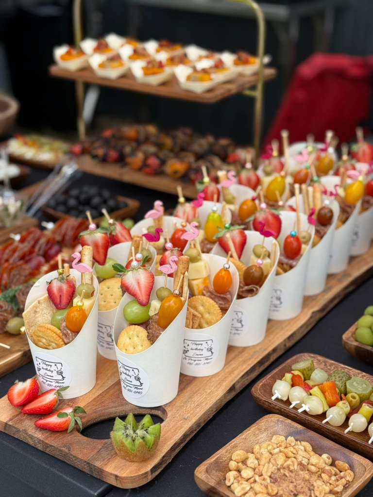 Canapés & Passed Bites — La Peregrina Miami catering